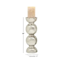 Hammered Metal Orb Candle Holder, 18 In.-Kirkland's Home Cheap