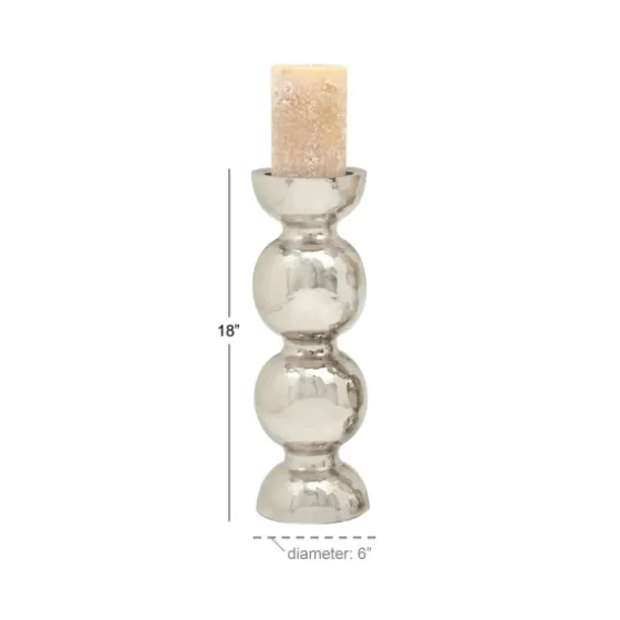 Hammered Metal Orb Candle Holder, 18 In.-Kirkland's Home Cheap