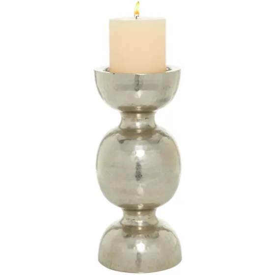 Hammered Metal Orb Candle Holder-Kirkland's Home New