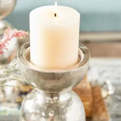 Hammered Metal Orb Candle Holder-Kirkland's Home New