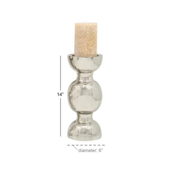 Hammered Metal Orb Candle Holder-Kirkland's Home New