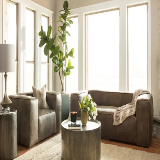 Hammered Pewter Barrel Accent Table-Kirkland's Home Discount