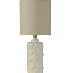 Hand Carved White Seashell Table Lamp-Kirkland's Home Cheap