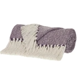 Hand Loomed Herringbone Throw-Kirkland's Home Flash Sale