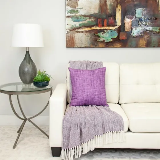 Hand Loomed Herringbone Throw-Kirkland's Home Flash Sale
