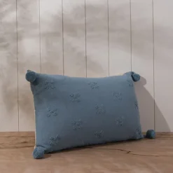 Hand Stitched Floral Lumbar Pillow-Kirkland's Home Best Sale