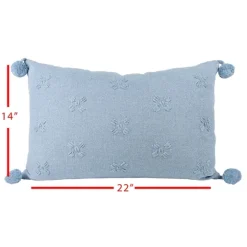 Hand Stitched Floral Lumbar Pillow-Kirkland's Home Best Sale
