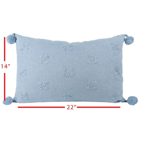 Hand Stitched Floral Lumbar Pillow-Kirkland's Home Best Sale