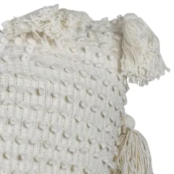 Hand Woven Knot Pillow With Tassels, 24 In.-Kirkland's Home New