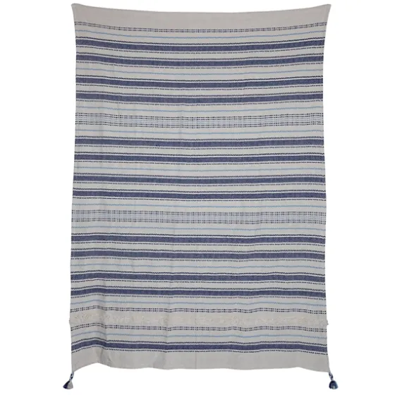 Hand Woven Striped Throw Blanket-Kirkland's Home Discount