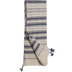 Hand Woven Striped Throw Blanket-Kirkland's Home Discount
