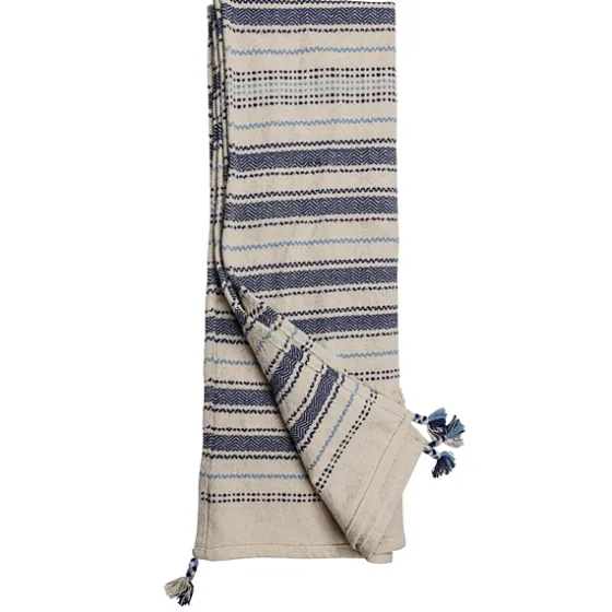 Hand Woven Striped Throw Blanket-Kirkland's Home Discount