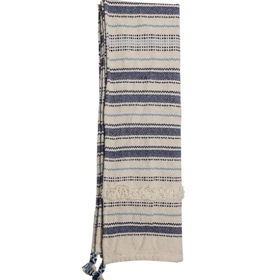 Hand Woven Striped Throw Blanket-Kirkland's Home Discount