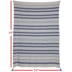 Hand Woven Striped Throw Blanket-Kirkland's Home Discount