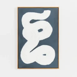 Handpainted Abstract Framed Art Print-Kirkland's Home New