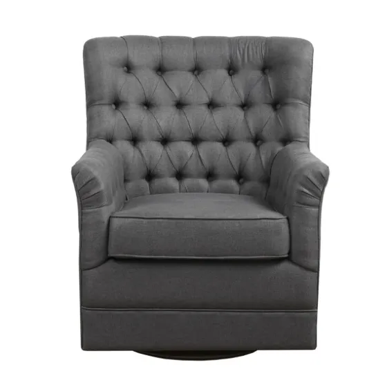 Hand-Tufted Swivel Glider Accent Chair-Kirkland's Home Discount