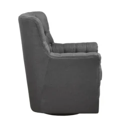 Hand-Tufted Swivel Glider Accent Chair-Kirkland's Home Discount