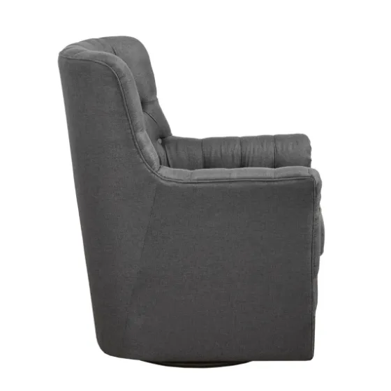 Hand-Tufted Swivel Glider Accent Chair-Kirkland's Home Discount