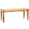 Handwoven Rattan Cane And Mango Wood Bench-Kirkland's Home Hot