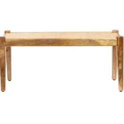 Handwoven Rattan Cane And Mango Wood Bench-Kirkland's Home Hot
