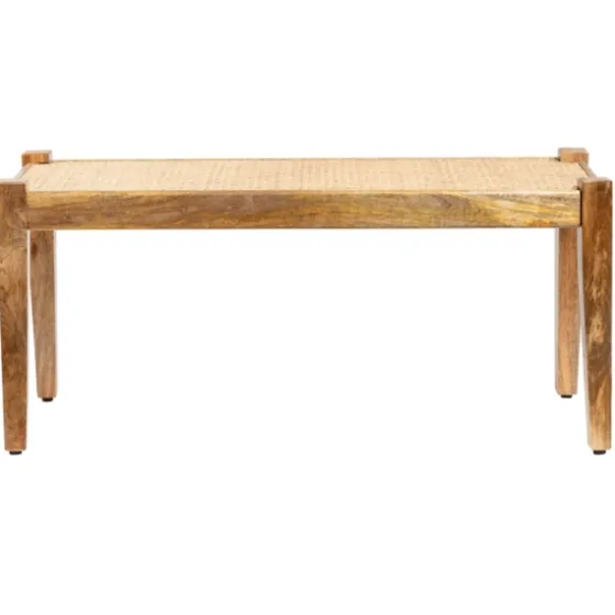 Handwoven Rattan Cane And Mango Wood Bench-Kirkland's Home Hot