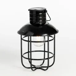Hanging Cage Solar Powered Lantern-Kirkland's Home Hot