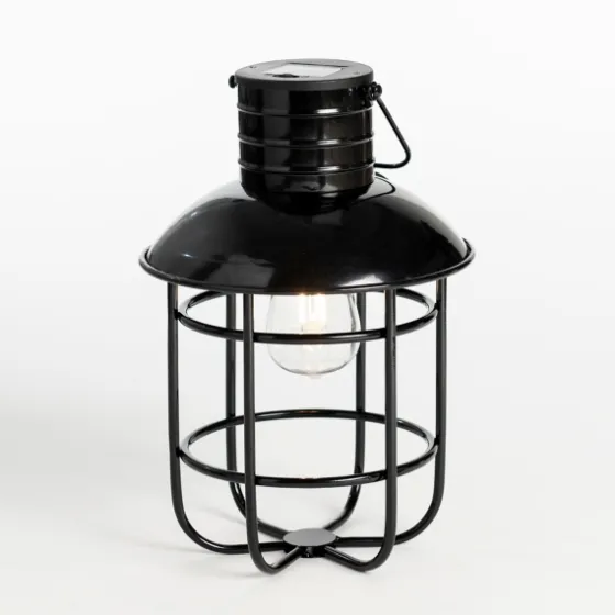 Hanging Cage Solar Powered Lantern-Kirkland's Home Hot