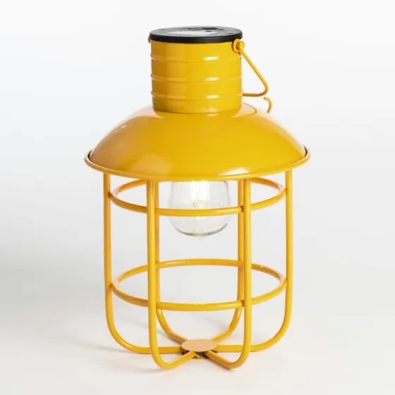 Hanging Cage Solar Powered Lantern-Kirkland's Home Fashion