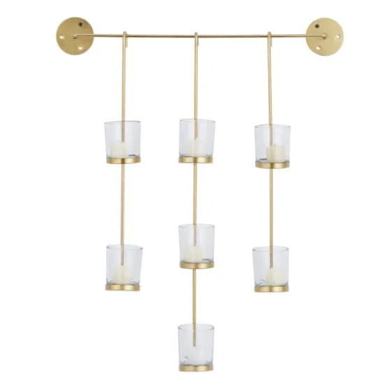 Hanging Glass Votive Wall Plaque-Kirkland's Home Fashion