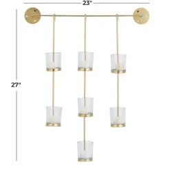 Hanging Glass Votive Wall Plaque-Kirkland's Home Fashion