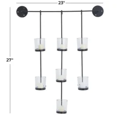 Hanging Glass Votive Wall Plaque-Kirkland's Home Flash Sale