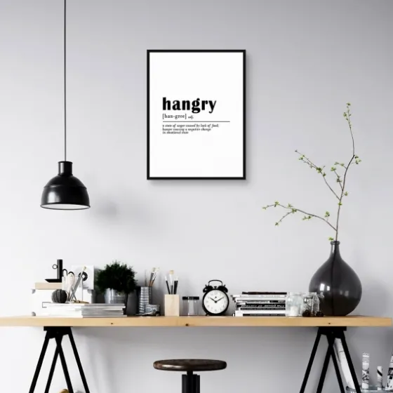 Hangry Definition Canvas Art Print-Kirkland's Home Best Sale