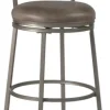 Hanover Swivel Pewter Garden Lattice Counter Stool-Kirkland's Home Hot