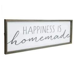Happiness Is Homemade Wood Framed Plaque-Kirkland's Home Shop