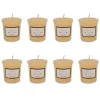 Happy Day Honey Votive Candles, Set Of 8-Kirkland's Home Hot