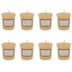 Happy Day Honey Votive Candles, Set Of 8-Kirkland's Home Hot