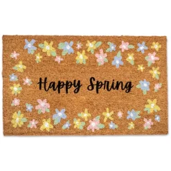 Happy Spring Floral Doormat-Kirkland's Home Discount