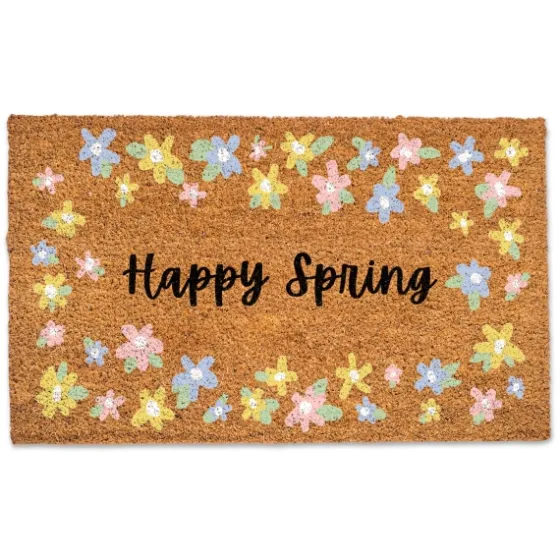 Happy Spring Floral Doormat-Kirkland's Home Discount