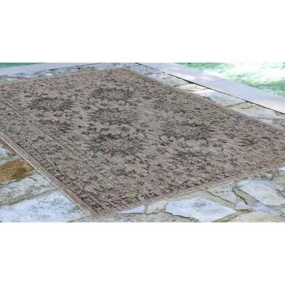 Harris Botanical Outdoor Rug, 7X9-Kirkland's Home Outlet