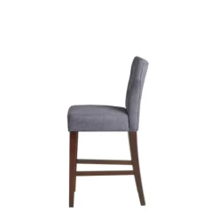 Harrison Tufted Counter Stool-Kirkland's Home Outlet