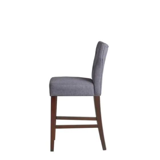 Harrison Tufted Counter Stool-Kirkland's Home Outlet