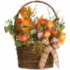 Harvest Arrangement In Woven Wall Basket-Kirkland's Home Fashion