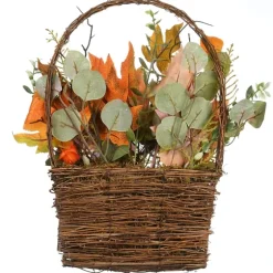 Harvest Arrangement In Woven Wall Basket-Kirkland's Home Fashion