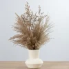 Harvest Reed Grass Arrangement In White Vase-Kirkland's Home Outlet