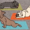 Hatha Pups Outdoor Mat-Kirkland's Home Sale