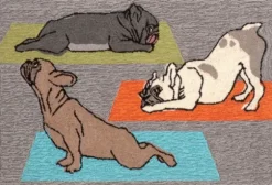 Hatha Pups Outdoor Mat-Kirkland's Home Sale