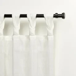Hazel Sheer Braid 2-Pc. Curtain Panel Set, 96 In.-Kirkland's Home Flash Sale