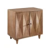 Hazelnut Prism Cabinet-Kirkland's Home Best
