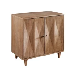 Hazelnut Prism Cabinet-Kirkland's Home Best