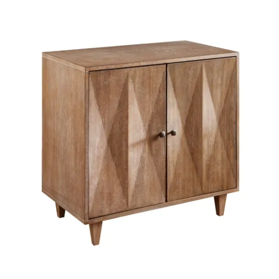 Hazelnut Prism Cabinet-Kirkland's Home Best